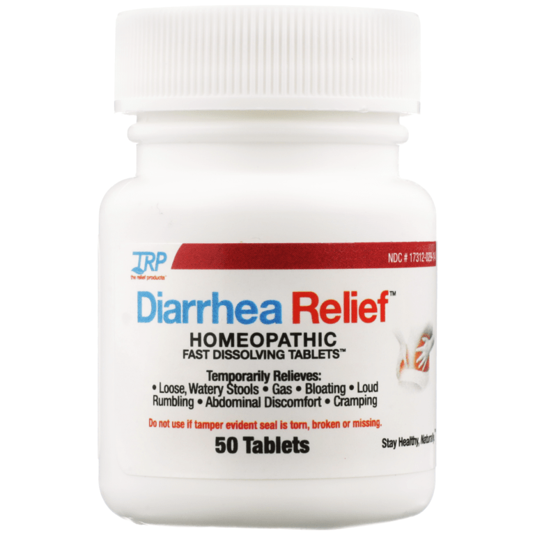 The Relief Products® » Diarrhea Relief® Fast Dissolving Tablets